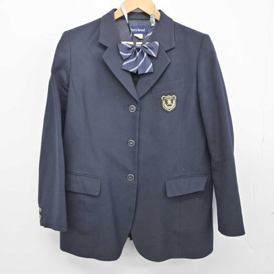 【中古】神奈川県 柏木学園高等学校 女子制服 2点（ブレザー）sf032933