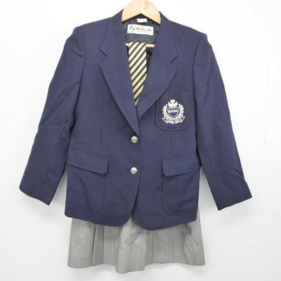 【中古】愛知県 中京大学附属中京高等学校 女子制服 5点（ブレザー・ニット・スカート）sf032938