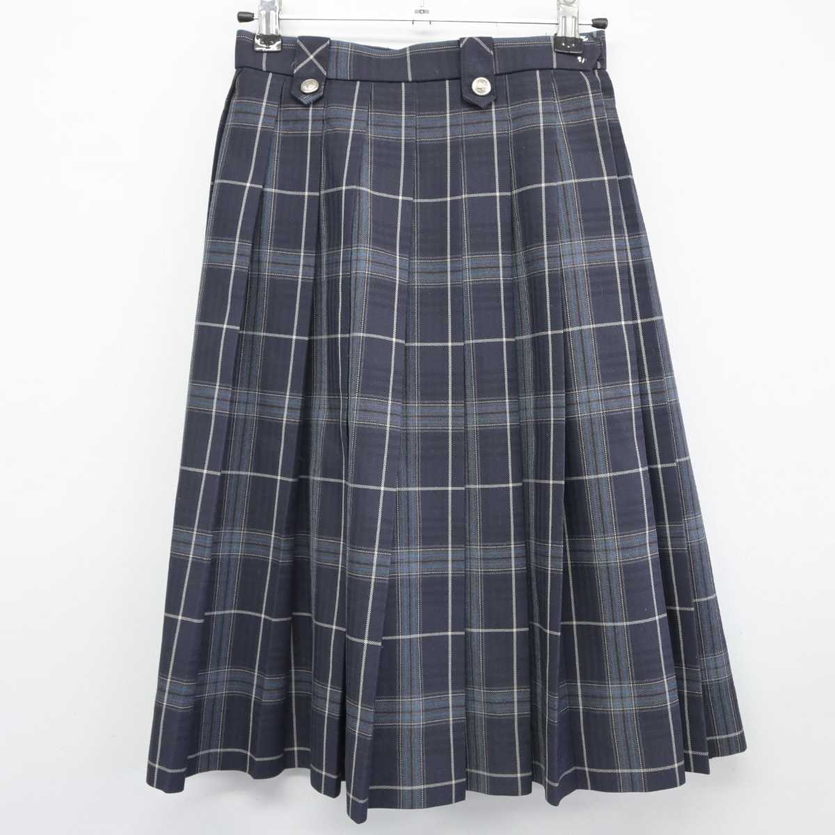 【中古】新潟県 北越高等学校 女子制服 5点（ブレザー・ニット・シャツ・スカート）sf032941