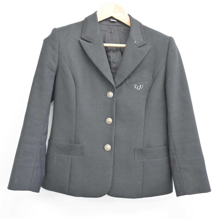 安田女子大学 制服 中古】東京都 安田学園中学校/旧制服 女子制服 3点 (ブレザー