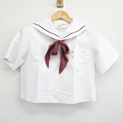 【中古】愛知県 梅坪台中学校 女子制服 3点（セーラー服）sf032946