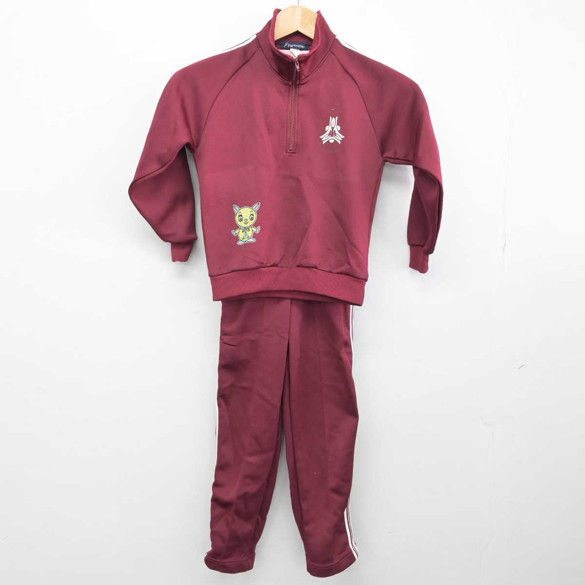 【中古】高知県 高知小学校 女子制服 3点（ジャージ 上・体操服 上・ジャージ 下）sf032956