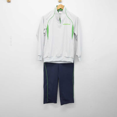 【中古】兵庫県 加古川市立平岡中学校 女子制服 2点（ジャージ 上・ジャージ 下）sf032973