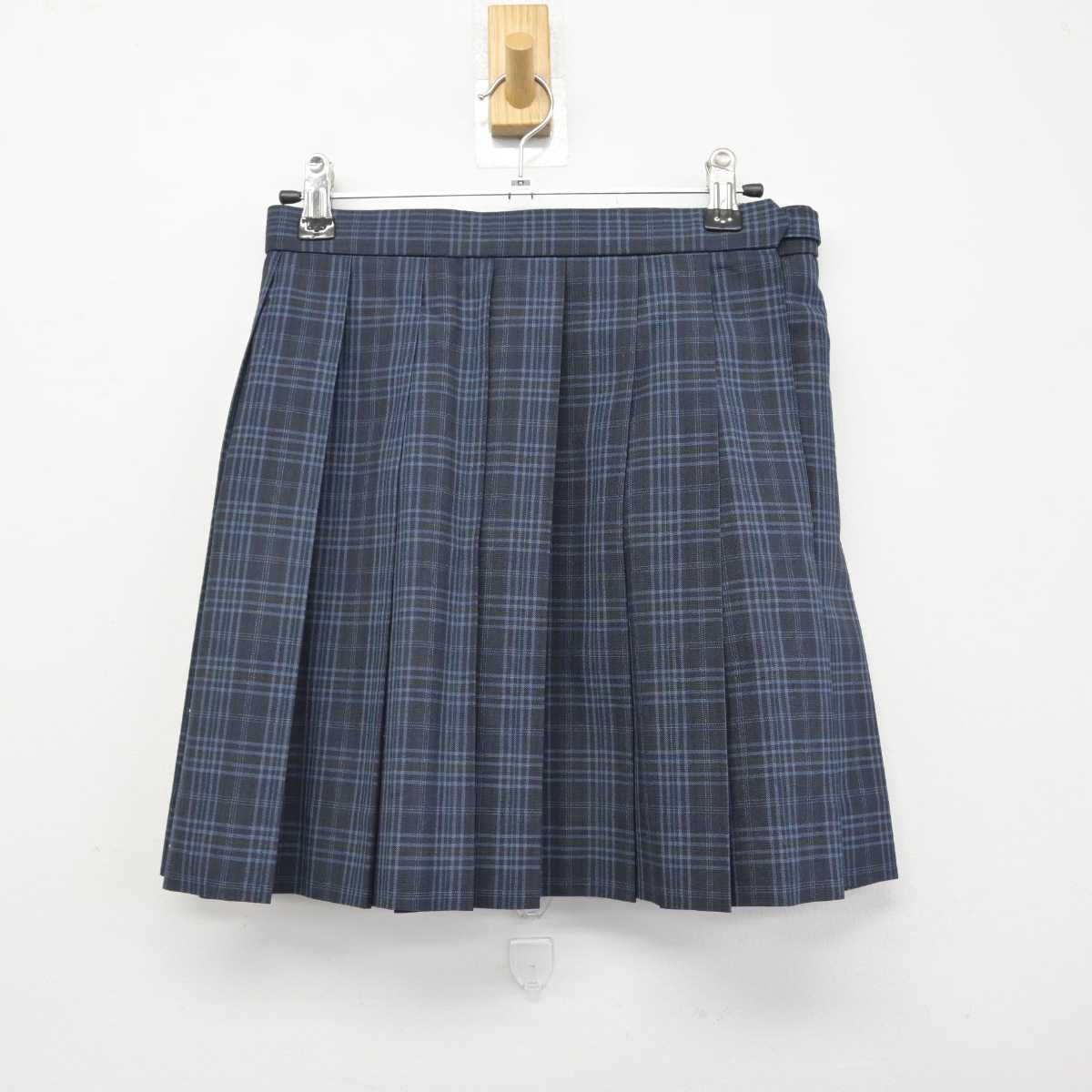 【中古】東京都 立志舎高等学校 女子制服 2点（スカート）sf032996