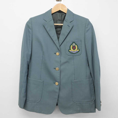 【中古】宮城県 仙台市立広瀬中学校 女子制服 4点（ブレザー・スカート）sf033000