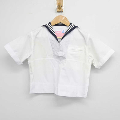 【中古】東京都 女子聖学院中学校 女子制服 3点（セーラー服・シャツ）sf033029