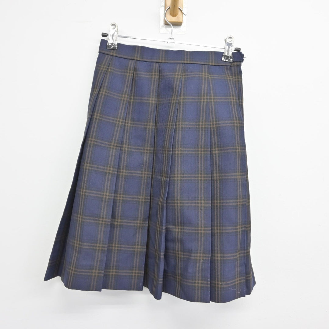 【中古】佐賀県 佐賀商業高等学校 女子制服 2点（ブレザー・スカート）sf033039