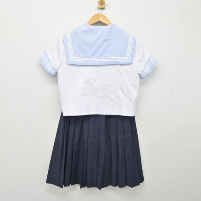 【中古】神奈川県 横浜隼人高等学校 女子制服 2点（セーラー服・スカート）sf033047