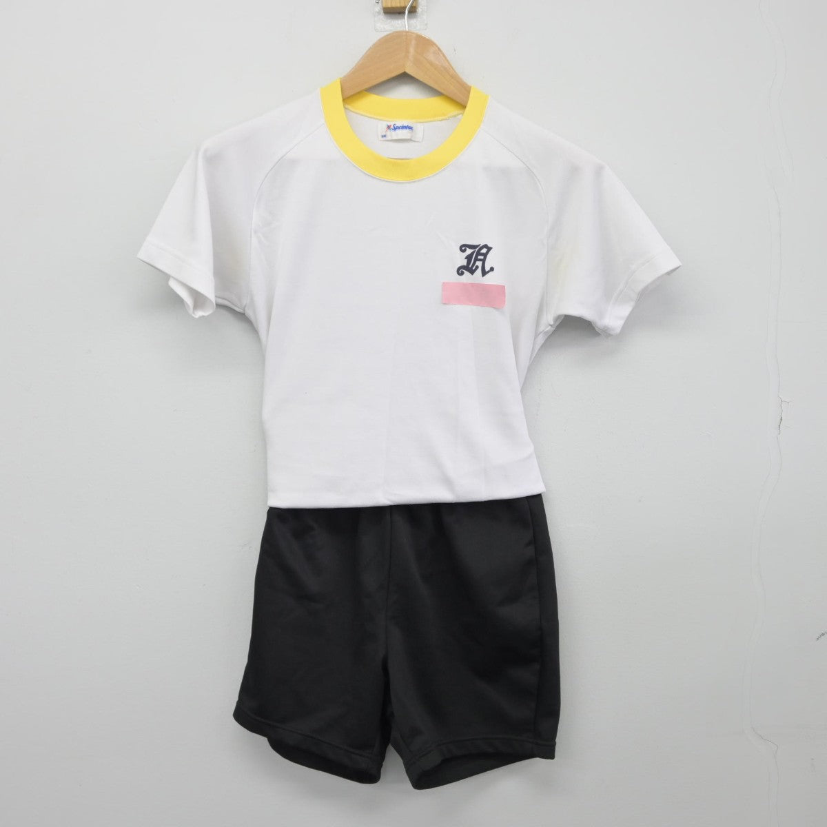 【中古】福岡県 中村学園女子高等学校 女子制服 2点（体操服 上・体操服 下）sf033071