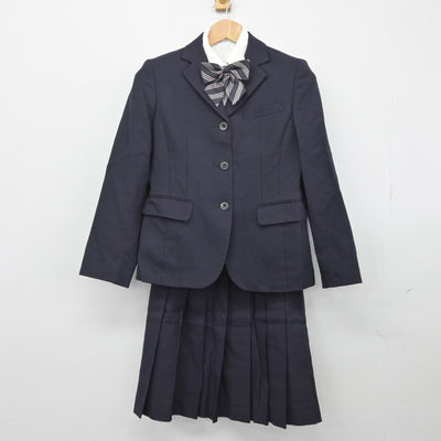 【中古】福岡県 中村学園女子高等学校 女子制服 3点（ブレザー・シャツ・スカート）sf033072