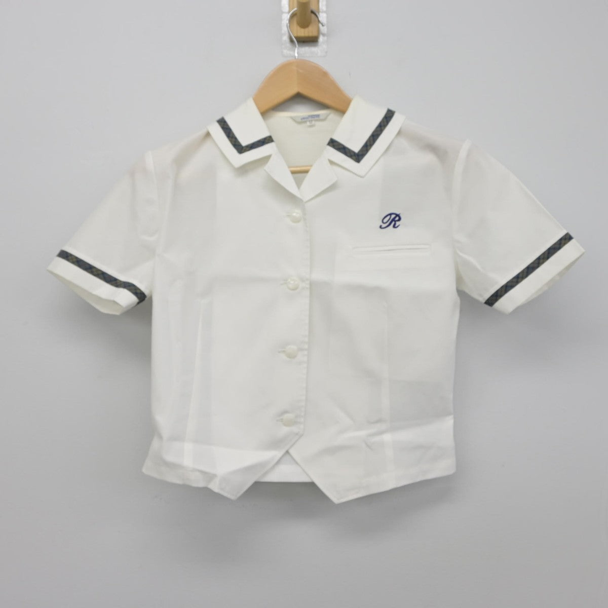 【中古】熊本県 力合中学校 女子制服 3点（シャツ）sf033081