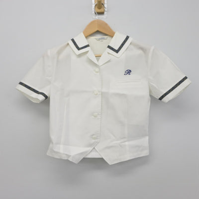 【中古】熊本県 力合中学校 女子制服 3点（シャツ）sf033081