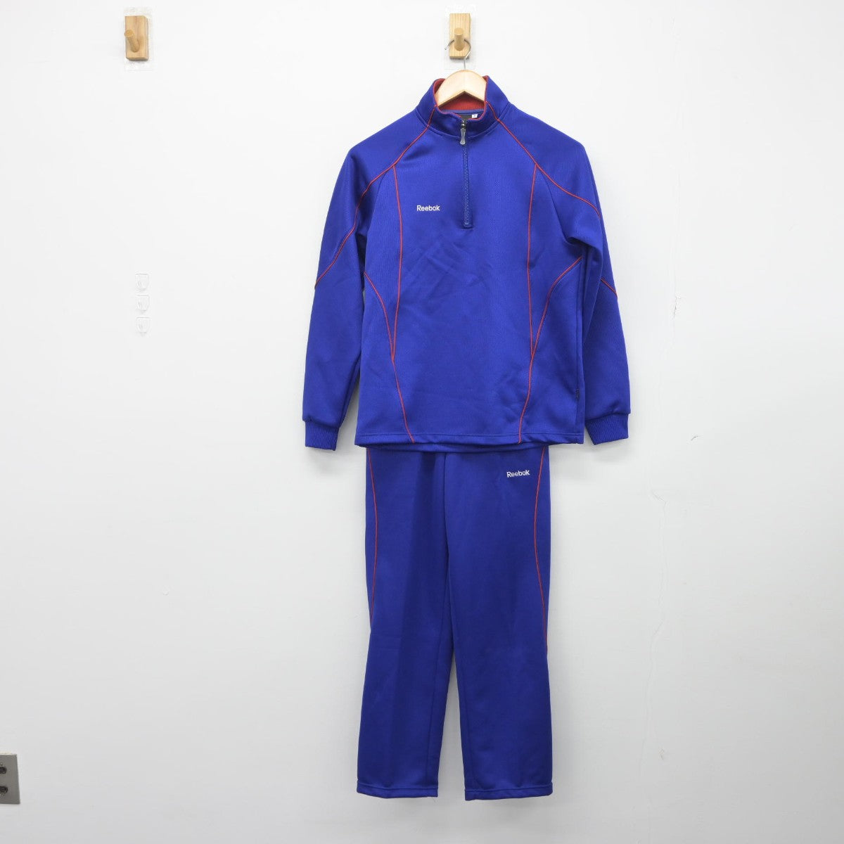 【中古】熊本県 力合中学校 女子制服 2点（ジャージ 上・ジャージ 下）sf033082