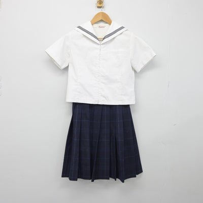 【中古】東京都 佼成学園女子高等学校 女子制服 3点（セーラー服・スカート）sf033089