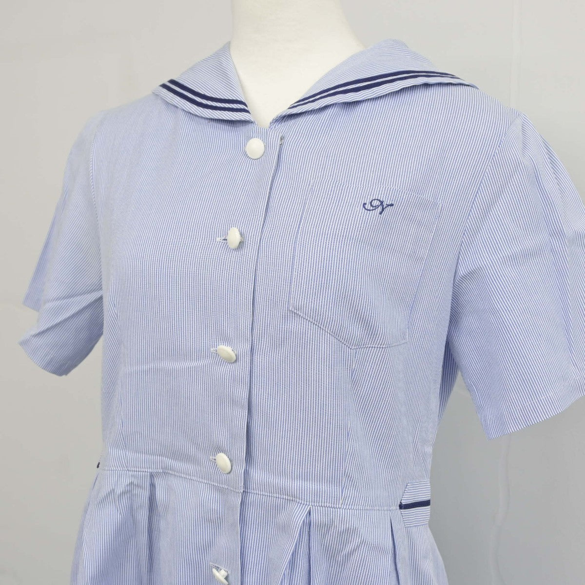 【中古】福岡県 中村学園女子中学高等学校 女子制服 1点（ワンピース）sf033093