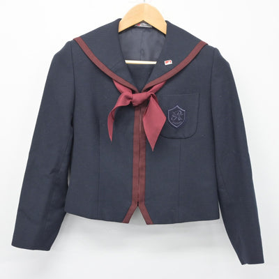 【中古】大阪府 履正社中学校高等学校 女子制服 4点（ブレザー・スカート）sf033097