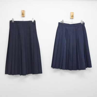 【中古】宮崎県 高鍋高等学校 女子制服 4点（セーラー服・スカート・スカート）sf033109