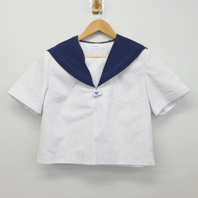 【中古】北海道 滝川西高等学校 女子制服 2点（セーラー服・スカート）sf033159