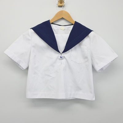 【中古】北海道 滝川西高等学校 女子制服 2点（セーラー服・スカート）sf033162