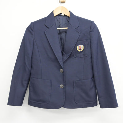 【中古】宮崎県 鵬翔高等学校 女子制服 2点（ブレザー・ベスト）sf033164