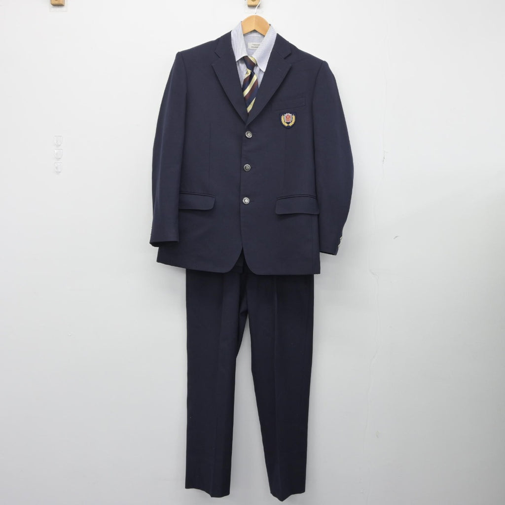 中古】宮崎県 鵬翔高等学校 男子制服 4点（ブレザー・シャツ・ズボン）sf033167 | 中古制服通販パレイド