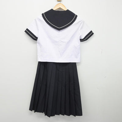 【中古】愛知県 修文学院高等学校 女子制服 7点（セーラー服・スカート）sf033173