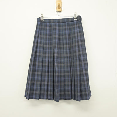 【中古】愛媛県 新居浜市立中萩中学校 女子制服 2点（セーラー服・スカート）sf033190