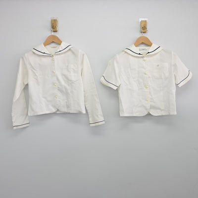 【中古】愛媛県 新居浜東高等学校 女子制服 2点（シャツ）sf033192