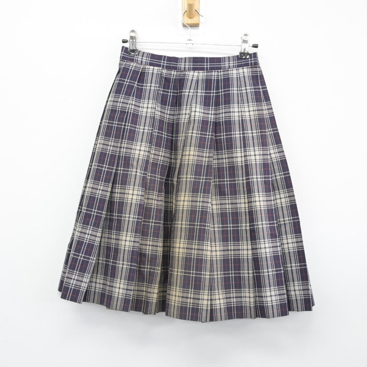 中古】愛媛県 新居浜東高等学校 女子制服 2点（シャツ・スカート