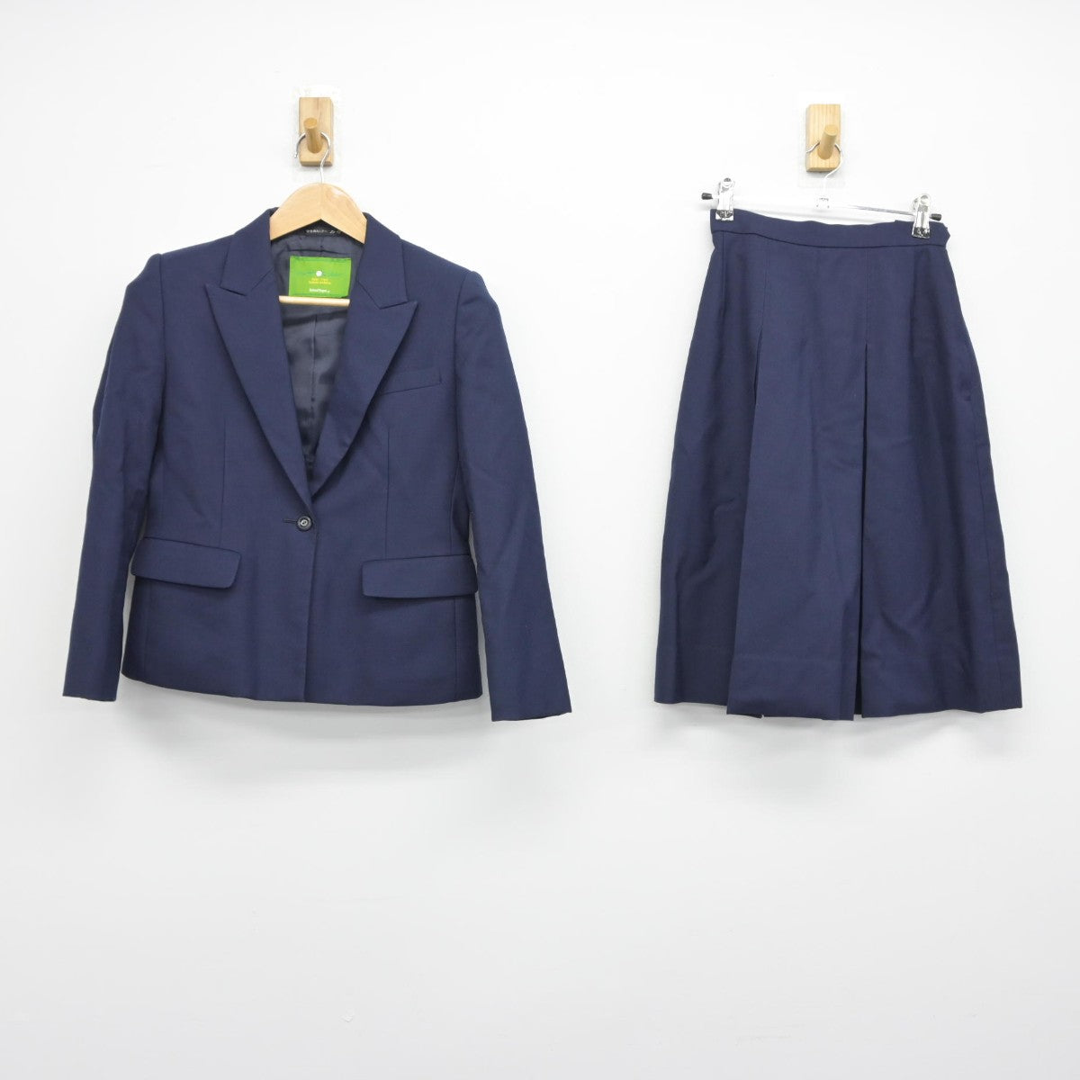 【中古】福岡県 福岡中央高等学校 女子制服 2点（ブレザー・スカート）sf033200