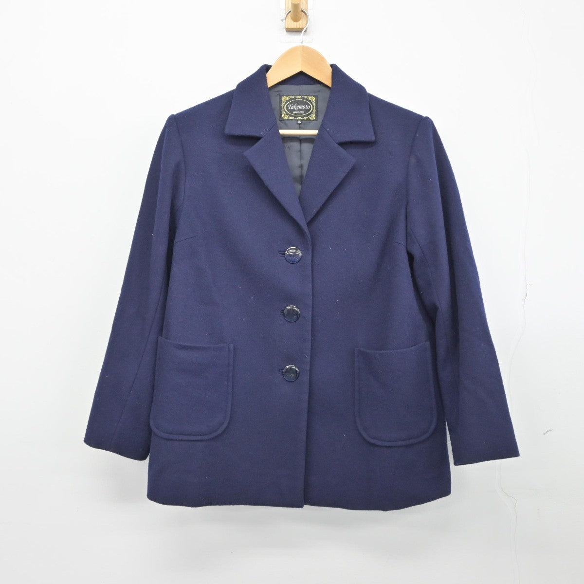 【中古】熊本県 熊本市立東野中学校 女子制服 1点（コート）sf033206