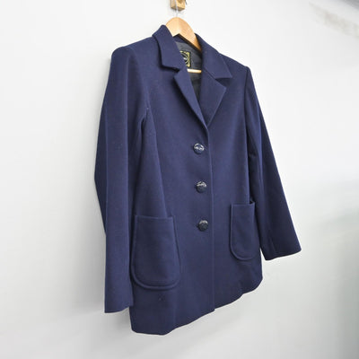 【中古】熊本県 熊本市立東野中学校 女子制服 1点（コート）sf033207