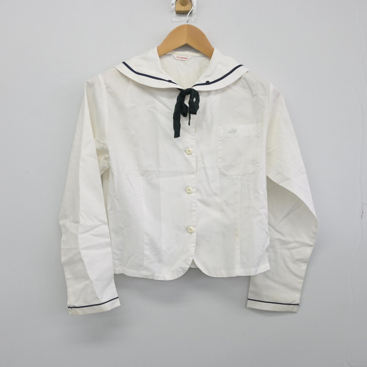 【中古】愛媛県 新居浜東高等学校 女子制服 5点（ブレザー・シャツ・ジャンパースカート）sf033221