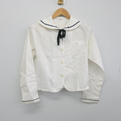 【中古】愛媛県 新居浜東高等学校 女子制服 5点（ブレザー・シャツ・ジャンパースカート）sf033221