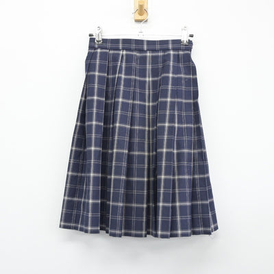 【中古】愛媛県 新居浜南高等学校 女子制服 3点（シャツ・スカート）sf033222