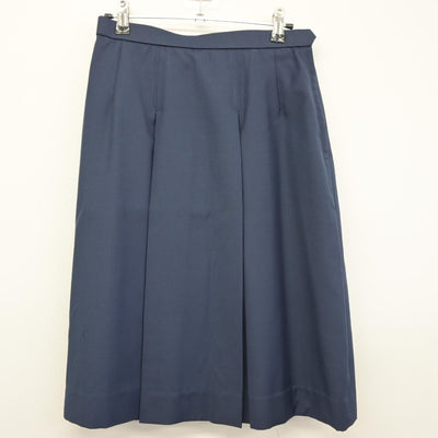 【中古】神奈川県 横浜市立田奈中学校 女子制服 2点（ベスト・スカート）sf033226