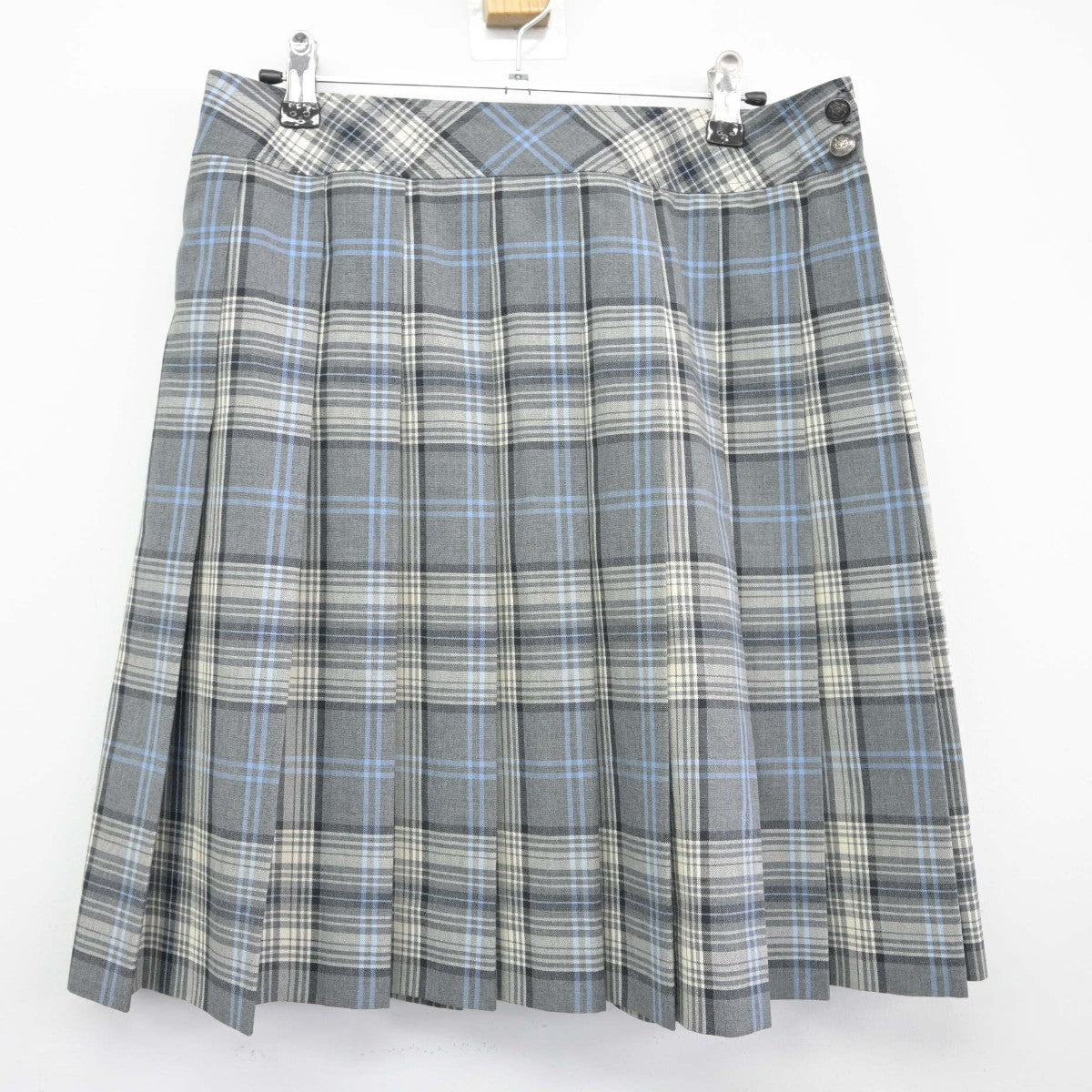 【中古】東京都 大成高等学校 女子制服 2点（シャツ・スカート）sf033235