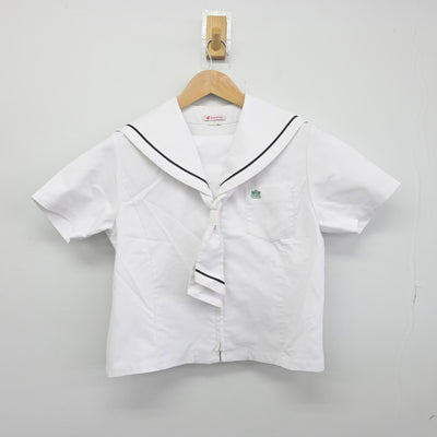 【中古】福岡県 山門高等学校 女子制服 2点（セーラー服）sf033252