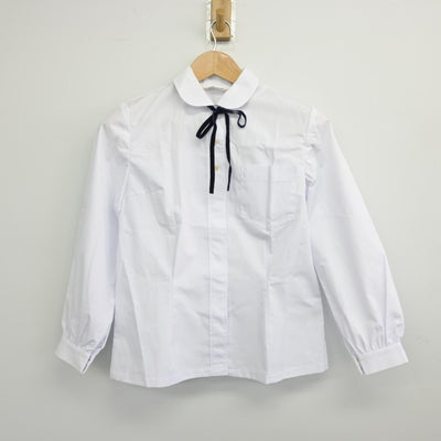 【中古】熊本県 合志中学校 女子制服 3点（シャツ・スカート）sf033267