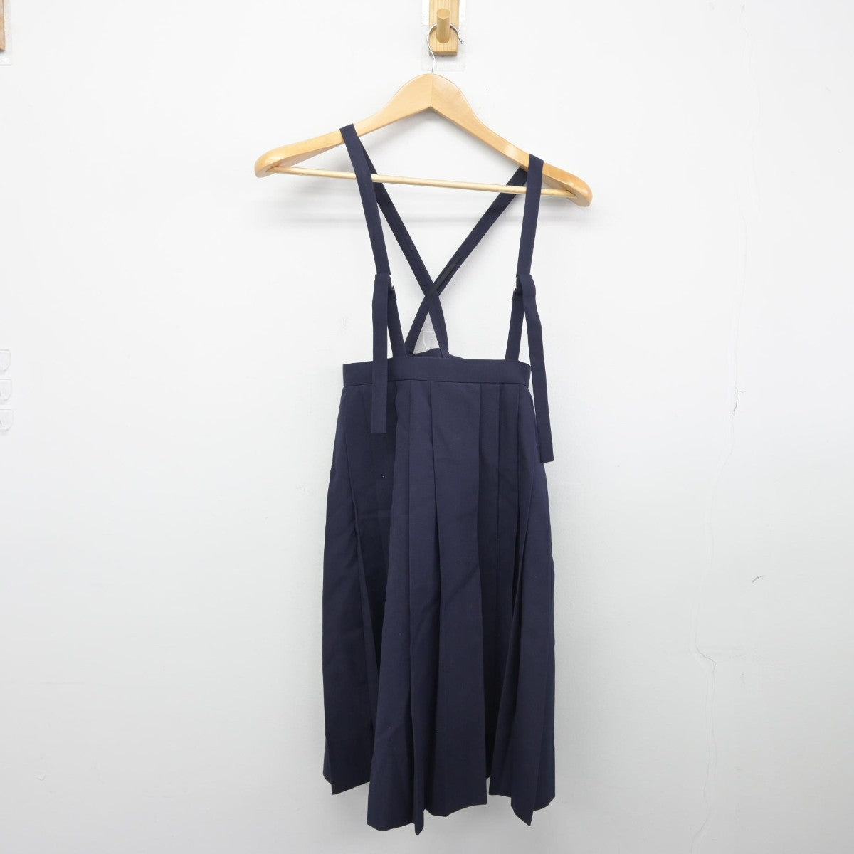 【中古】熊本県 合志中学校 女子制服 3点（シャツ・スカート）sf033267