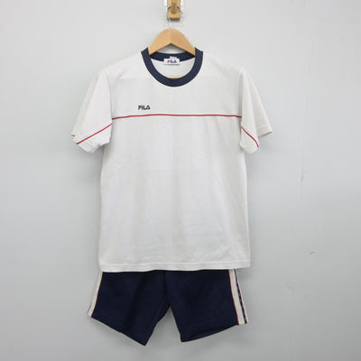 【中古】熊本県 合志中学校 女子制服 2点（体操服 上・体操服 下）sf033269