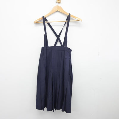 【中古】熊本県 合志中学校 女子制服 2点（セーラー服・スカート）sf033270