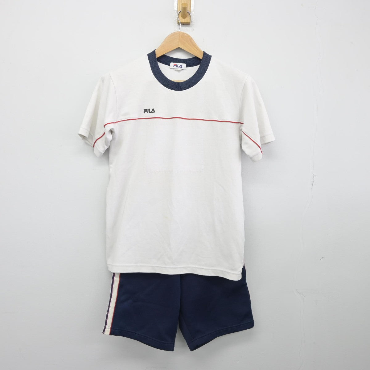 【中古】熊本県 合志中学校 女子制服 2点（体操服 上・体操服 下）sf033272