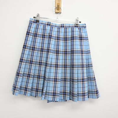 【中古】鹿児島県 クラーク記念国際高等学校 女子制服 2点（シャツ・スカート）sf033276