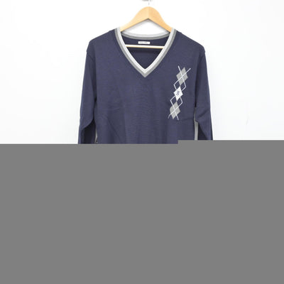 【中古】愛媛県 伊予高等学校 女子制服 5点（ブレザー・ニット・スカート）sf033278