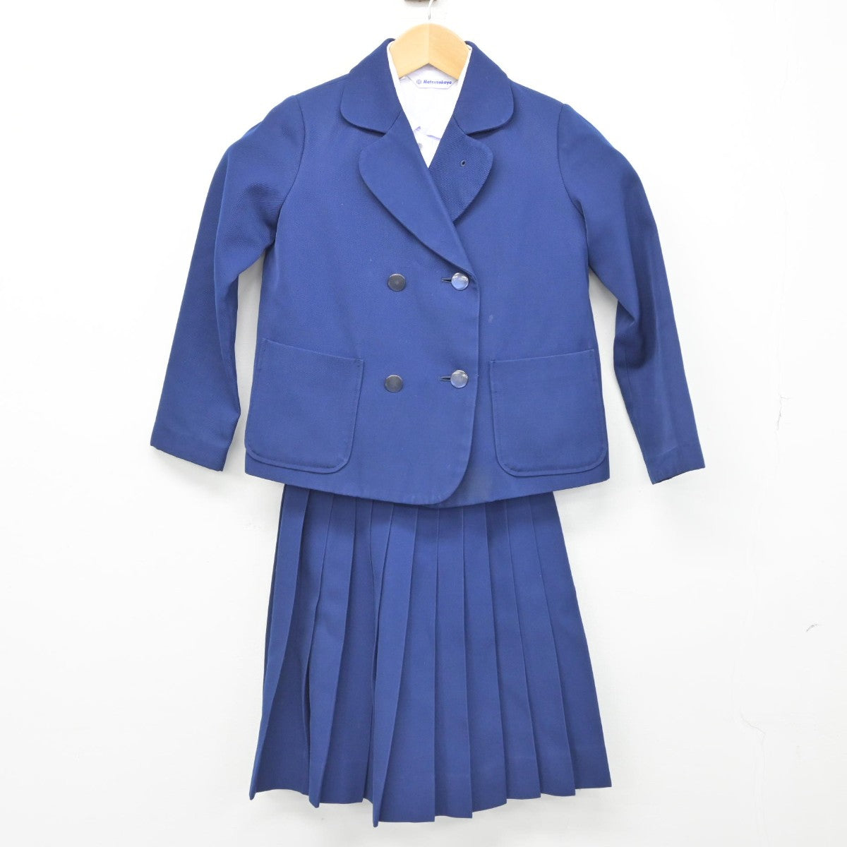 【中古】愛知県 椙山女学園大学附属小学校 女子制服 3点（ブレザー・シャツ・スカート）sf033286