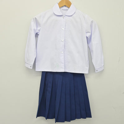 【中古】愛知県 椙山女学園大学附属小学校 女子制服 3点（ブレザー・シャツ・スカート）sf033286