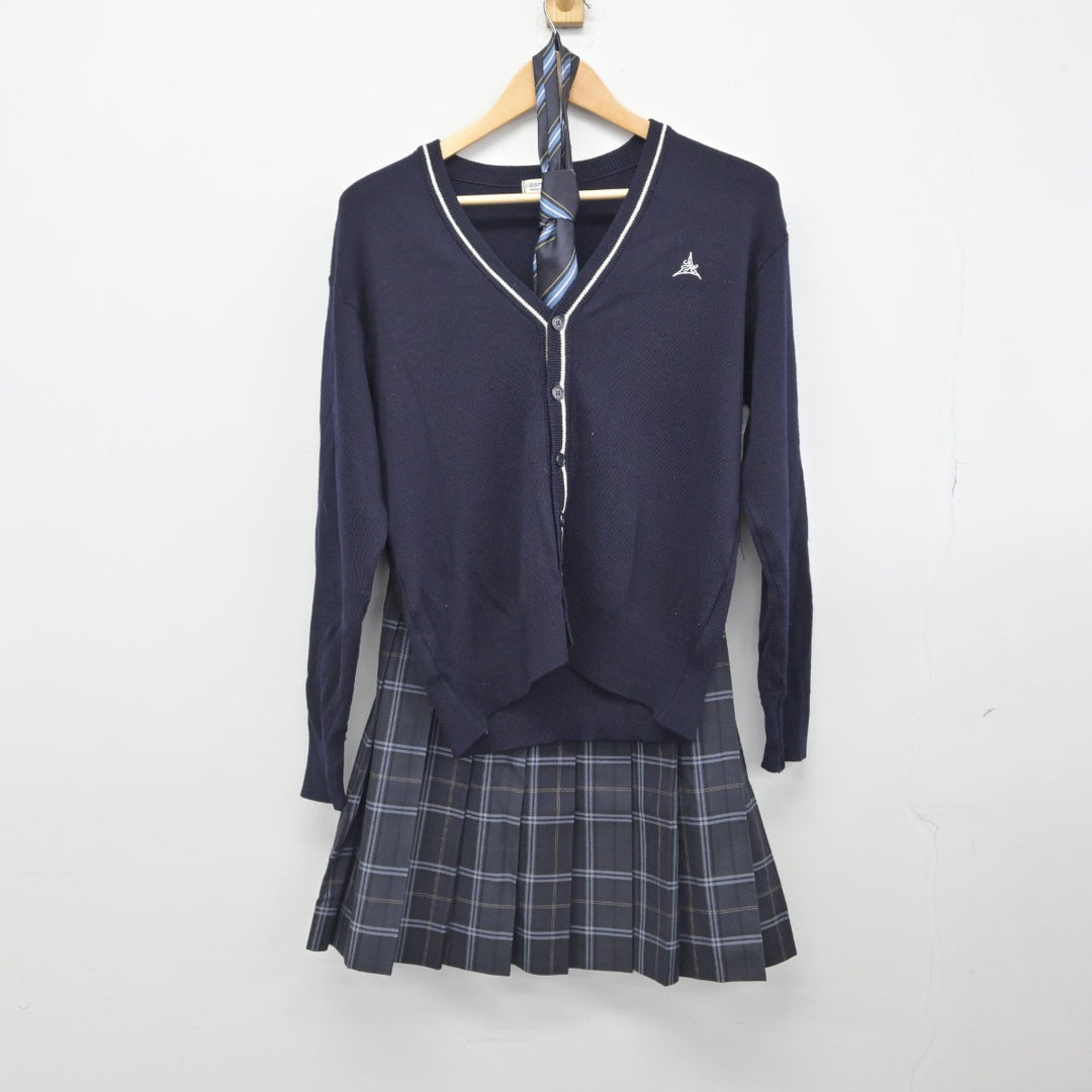 中古】愛知県 名古屋市立山田高等学校 女子制服 4点（ブレザー・ニット・スカート）sf033299 | 中古制服通販パレイド