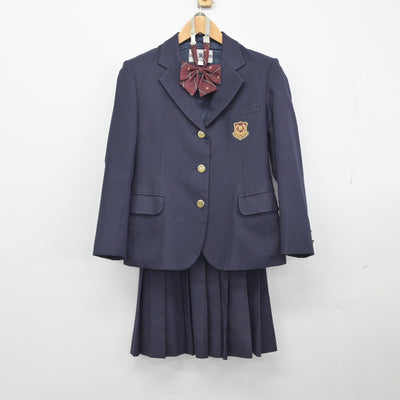 【中古】埼玉県 春日部共栄中学高等学校 女子制服 3点（ブレザー・スカート）sf033307