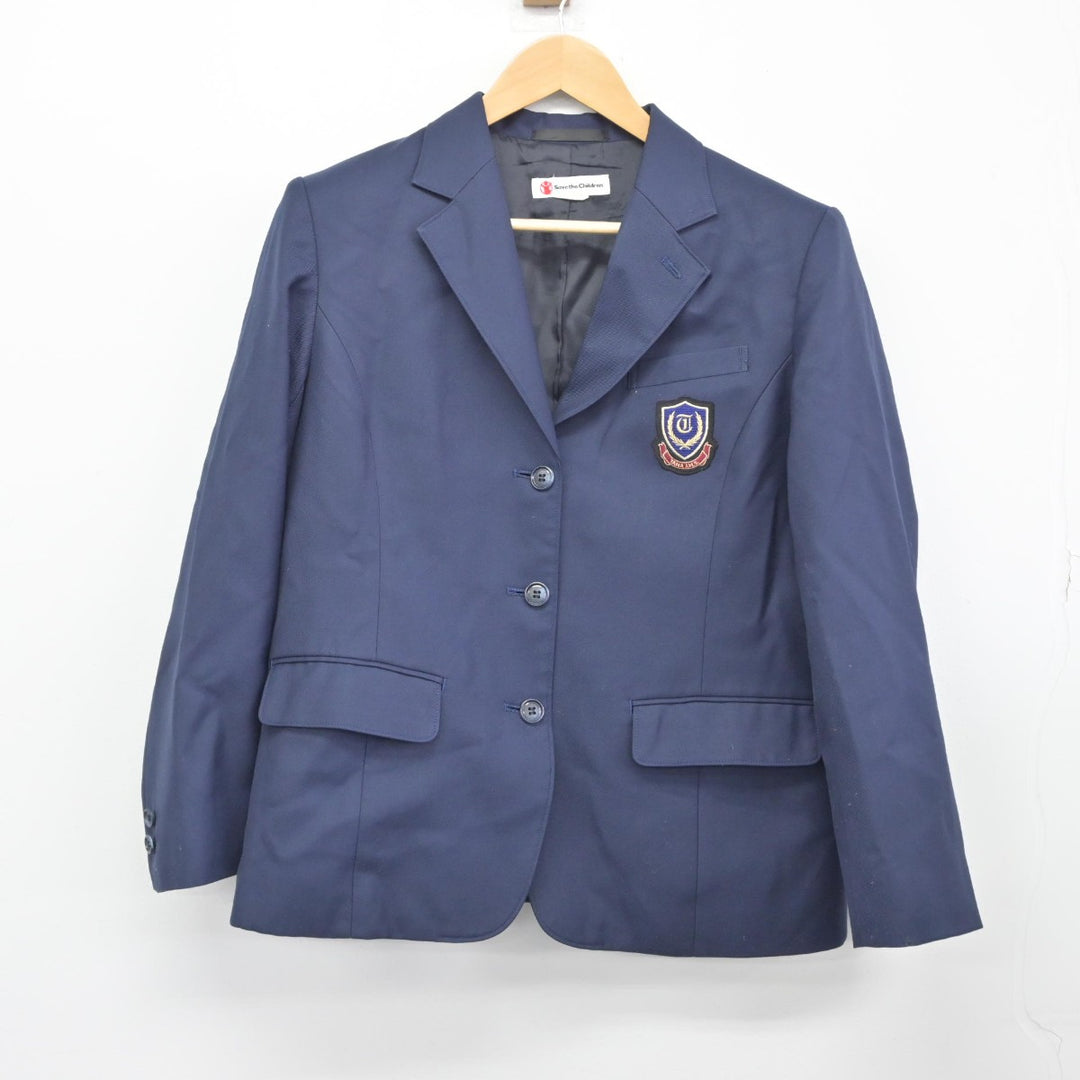 【中古】神奈川県 横浜市立田奈中学校 女子制服 3点（ブレザー・ジャンパースカート）sf033313 | 中古制服通販パレイド